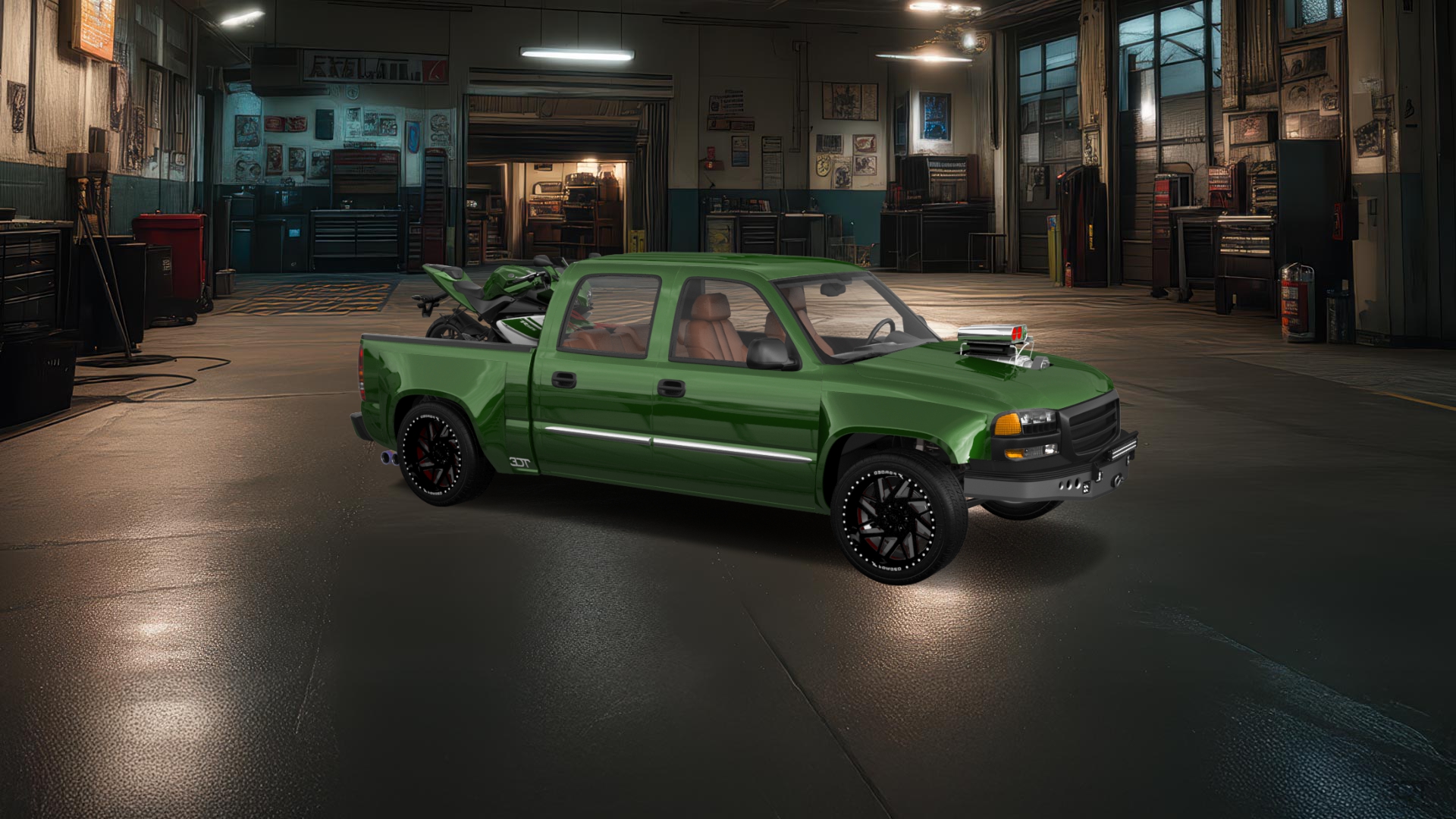 GMC Sierra 1500 Crew Cab Pickup Truck 2000 tuning