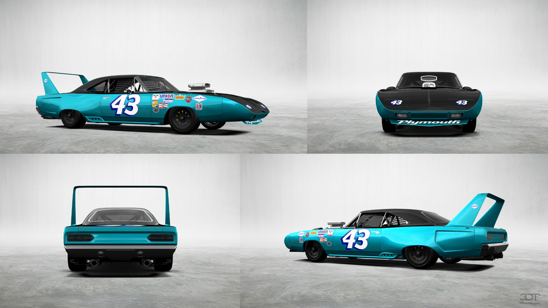 Plymouth Superbird 2 Door Coupe 1970 tuning