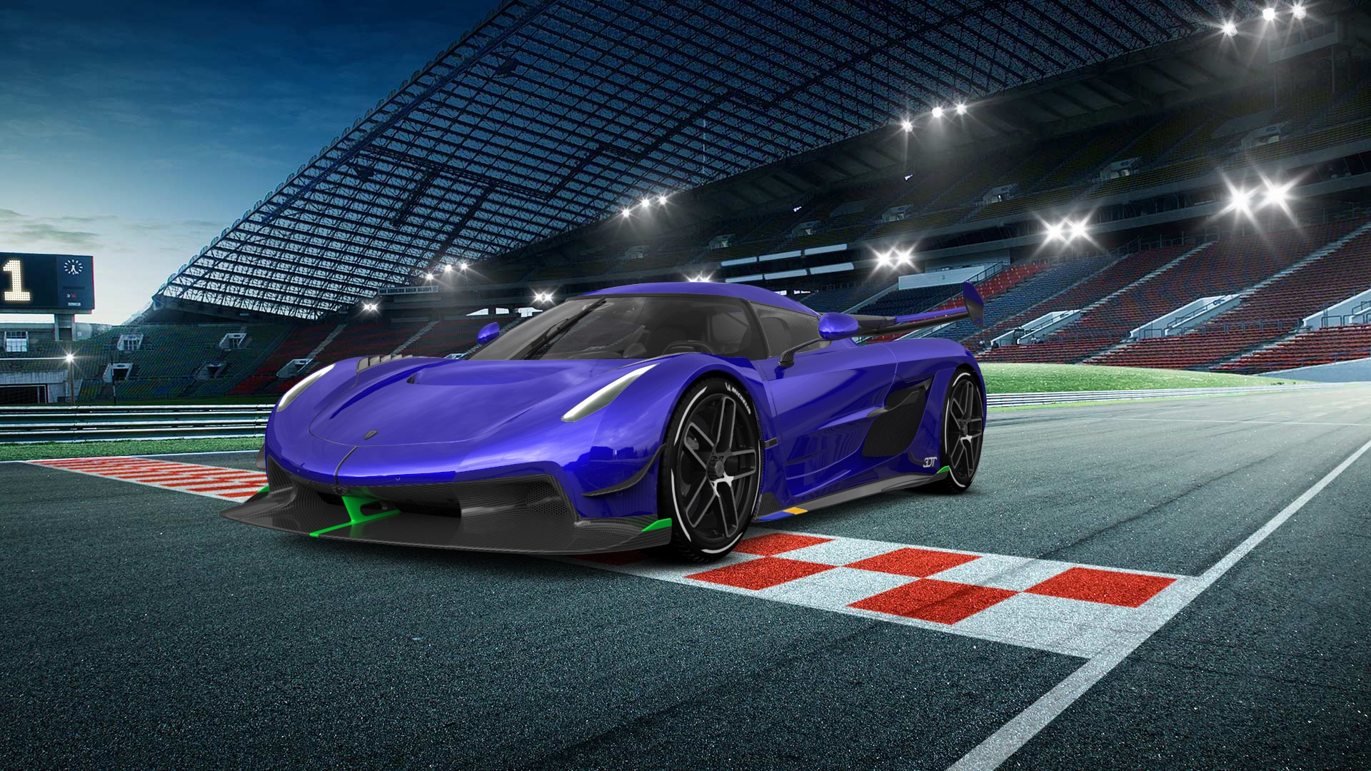 2024 Koenigsegg Jesko Attack (Imperial Blue)