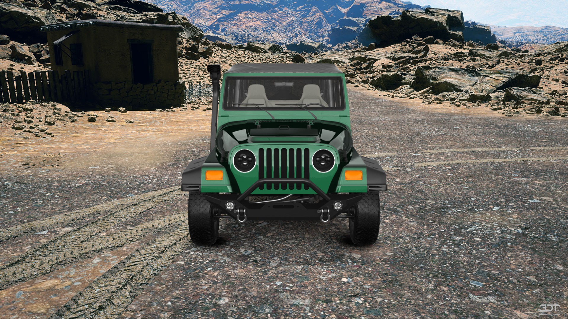 Jeep Wrangler TJ 2 Door SUV 1997 Images