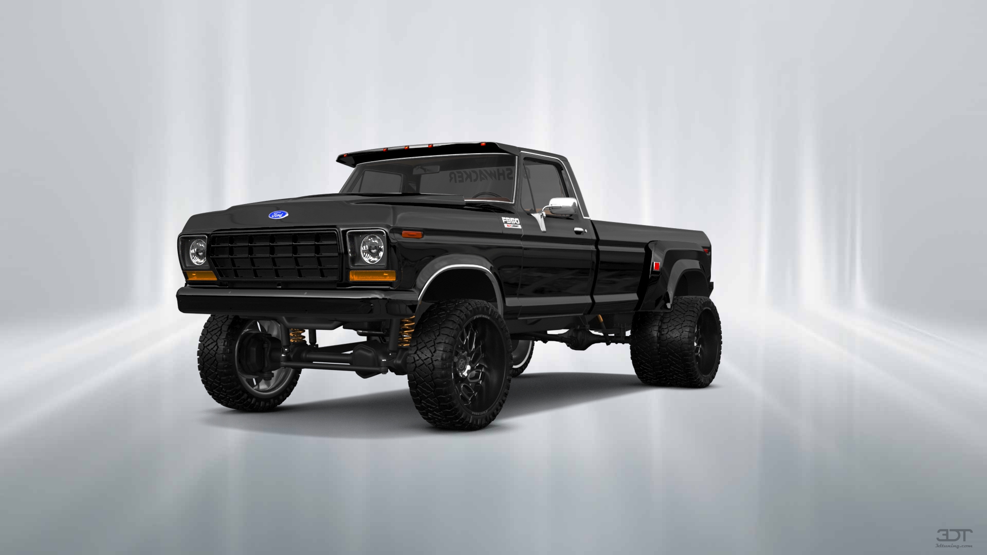 Ford F-350 Dually Regular Cab 2 Door pickup truck 1978 tuning