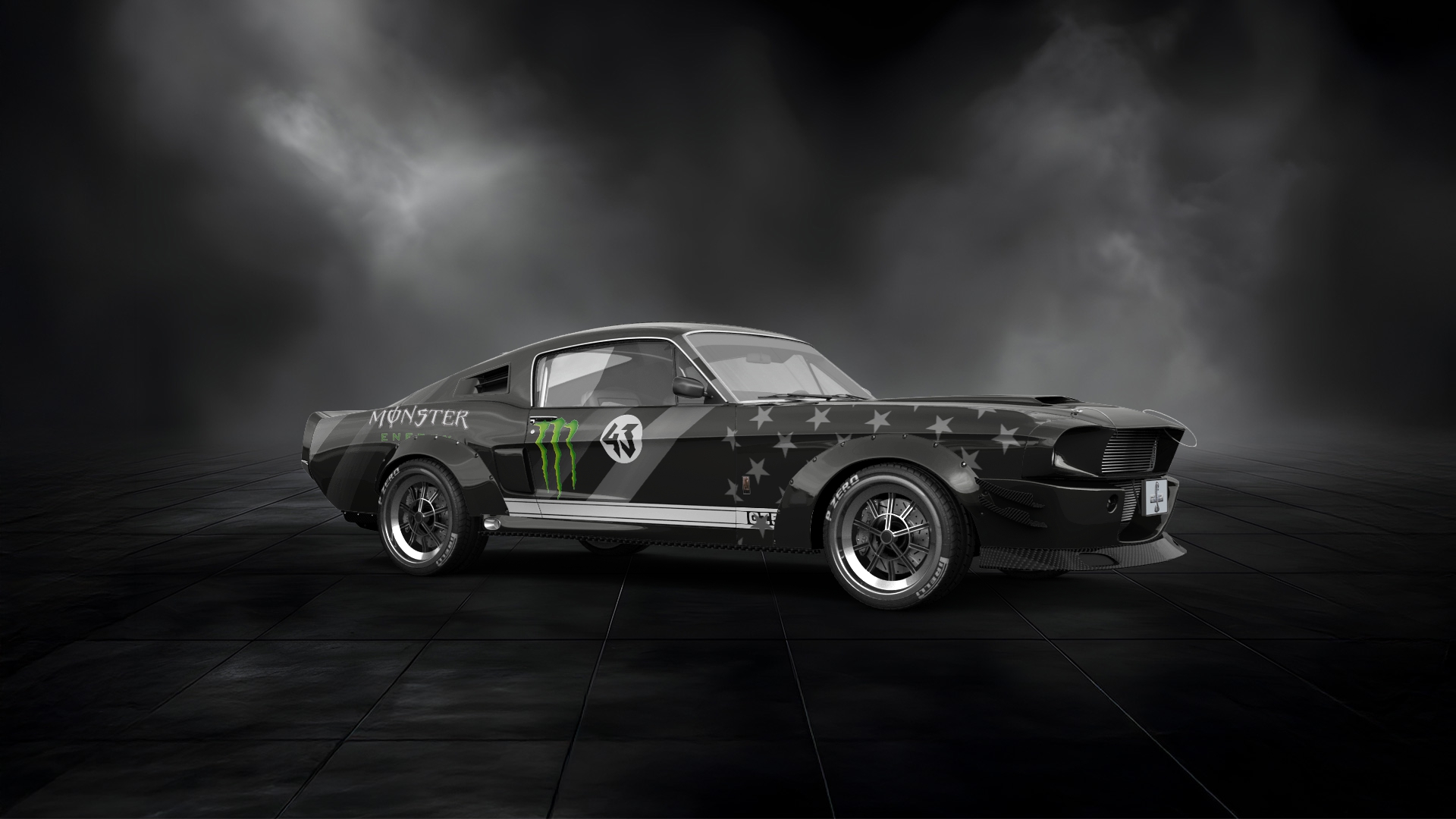 Mustang GT500 2 Door Coupe 1968 tuning