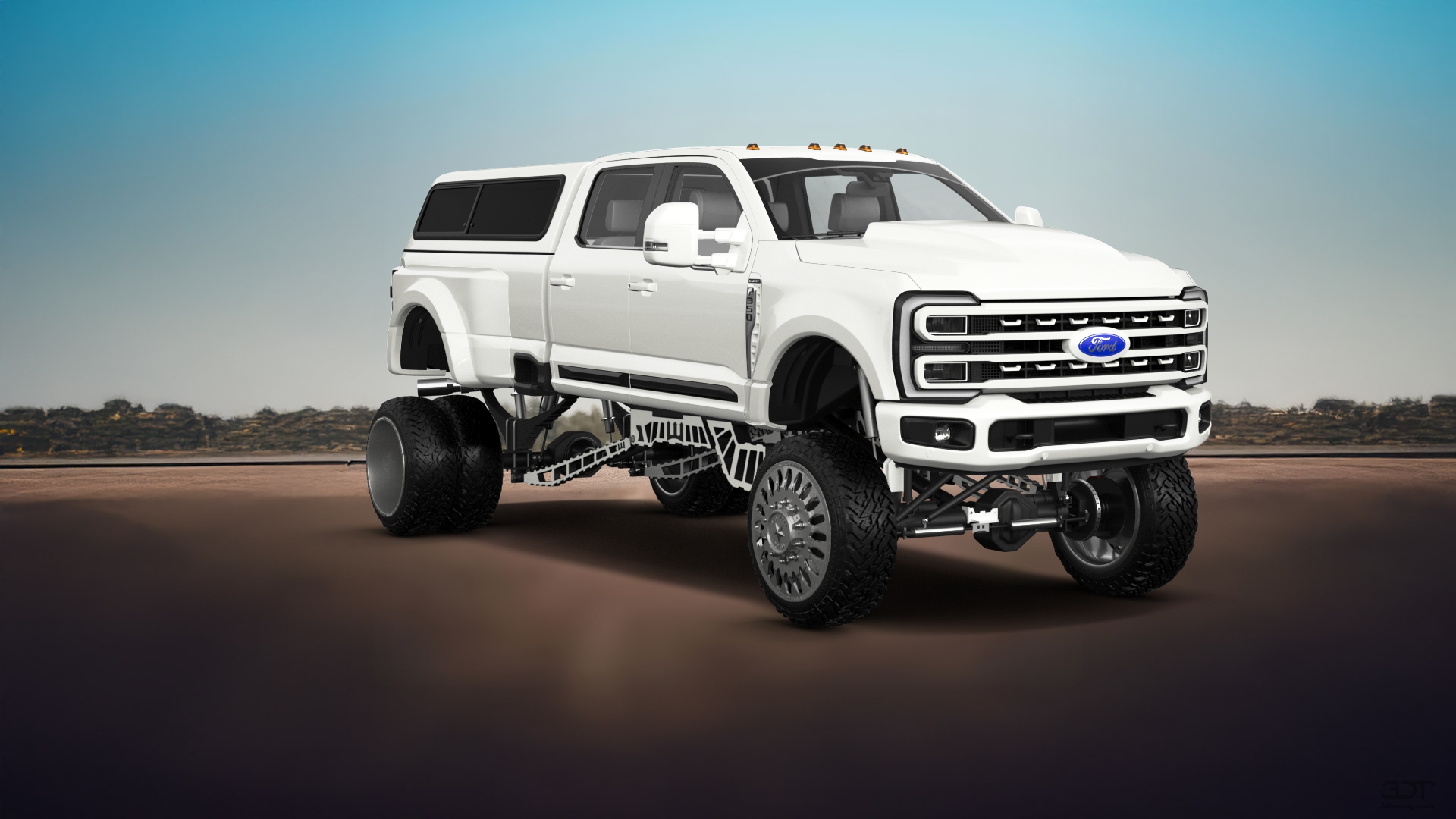 Ford F-350 DRW Crew Cab 4 Door pickup truck 2023 tuning