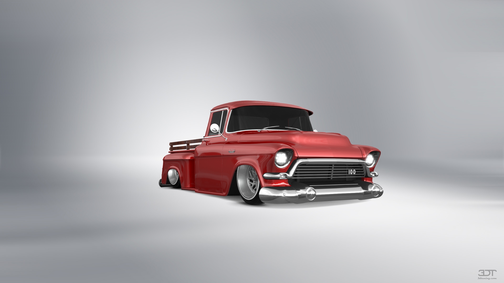 GMC 100 Stepside 2 Door pickup truck 1957 tuning