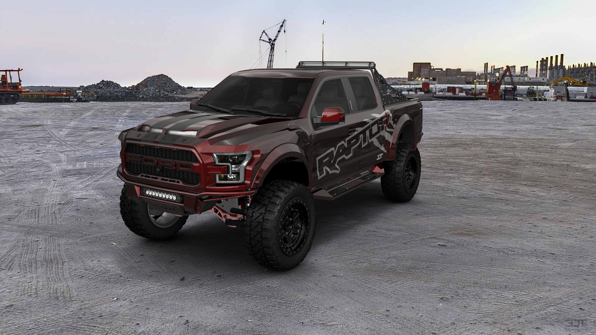 Ford F-150 Raptor 4 Door pickup truck 2017