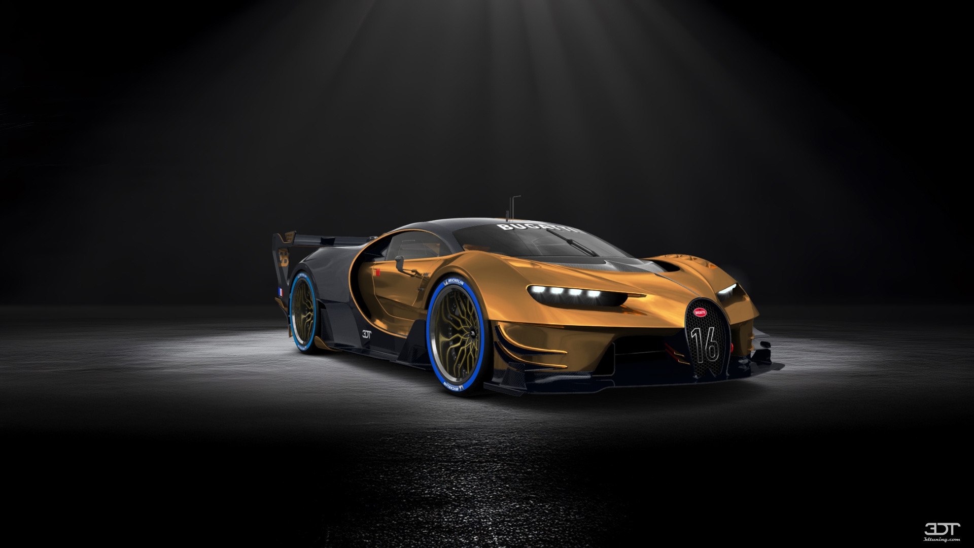 Bugatti Vision GT Supercar 2015 tuning