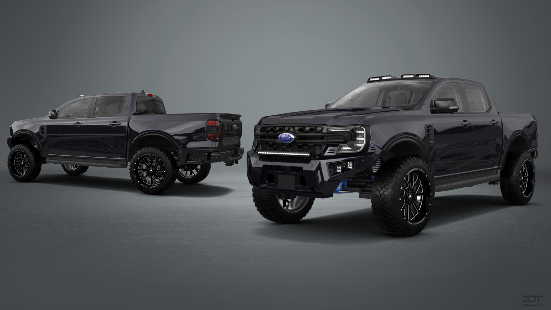Ford Ranger 4 Door pickup truck 2022 tuning