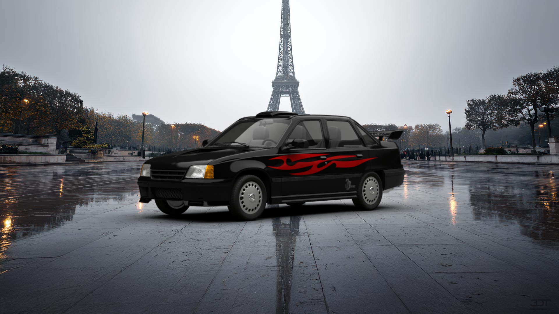 Opel Kadett E Sedan 1984 tuning