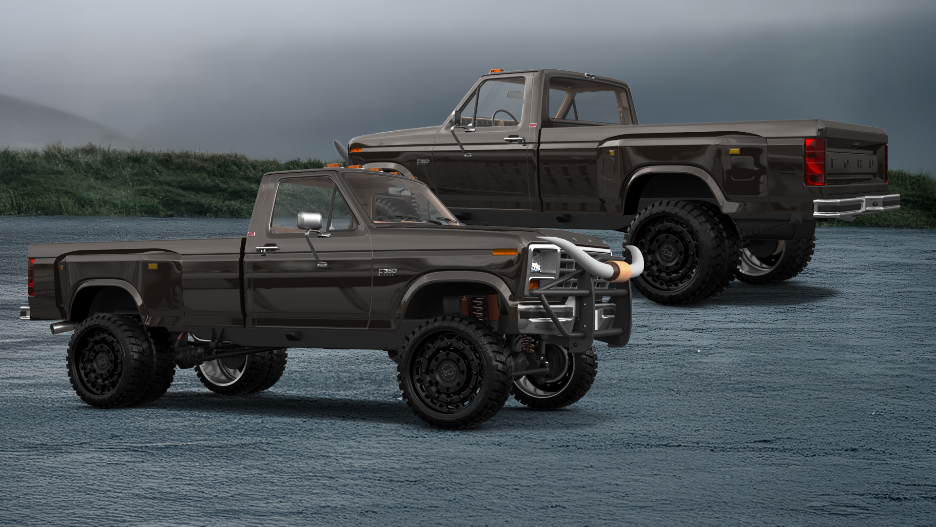 Ford F-350 Dually Regular Cab 2 Door pickup truck 1980