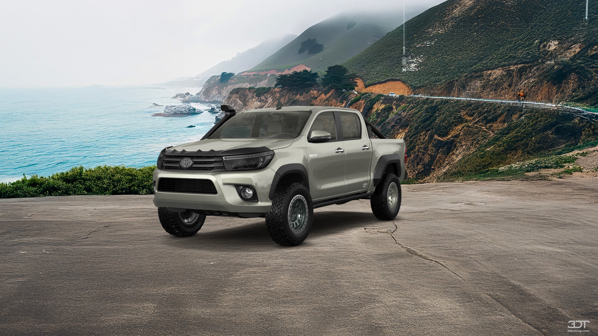 Toyota Hilux Double Cab 4 Door pickup truck 2015 tuning