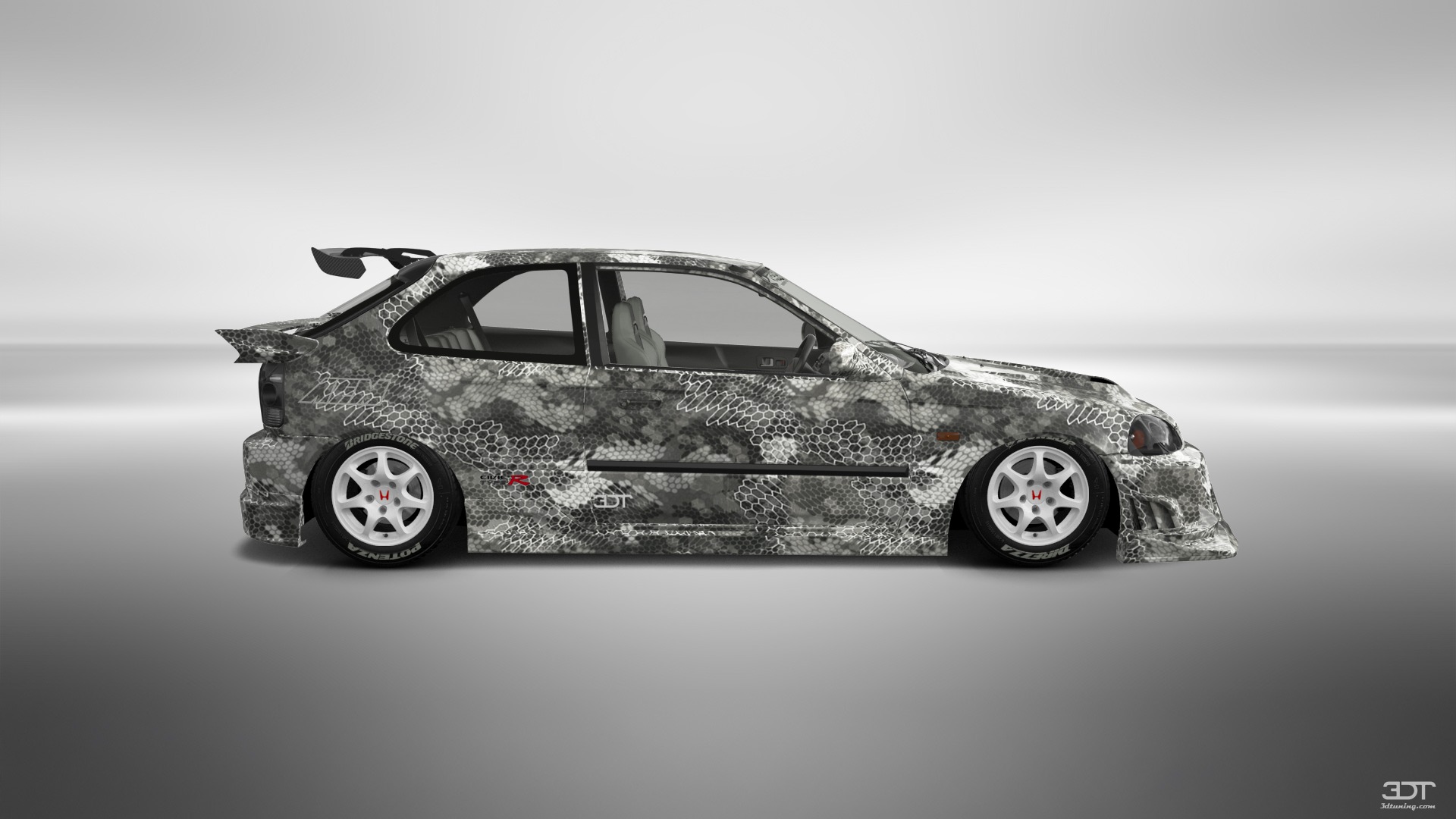Honda Civic 3 Door Hatchback 1997 tuning
