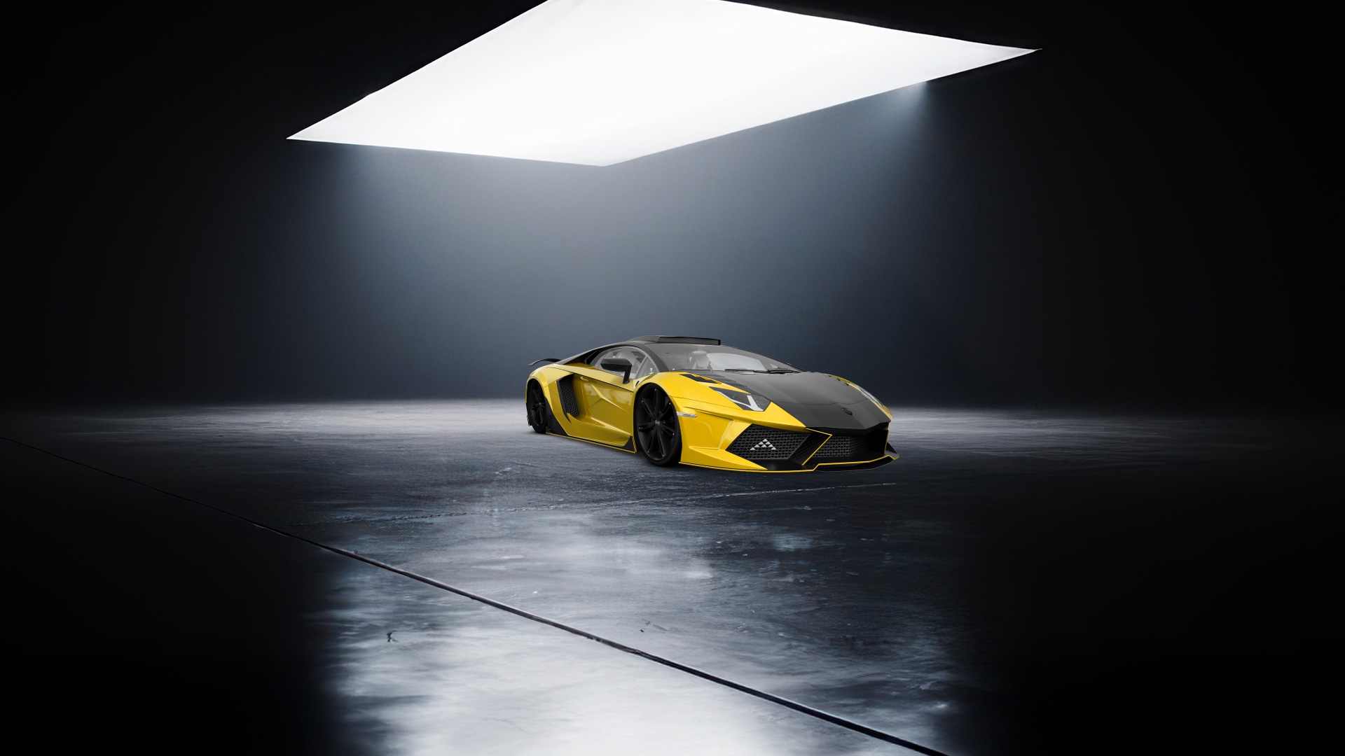 Lamborghini Aventador 2 Door Coupe 2012 tuning