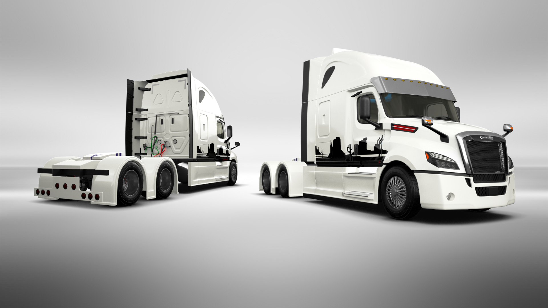 Freightliner Cascadia Sleeper Cab Truck 2018 tuning