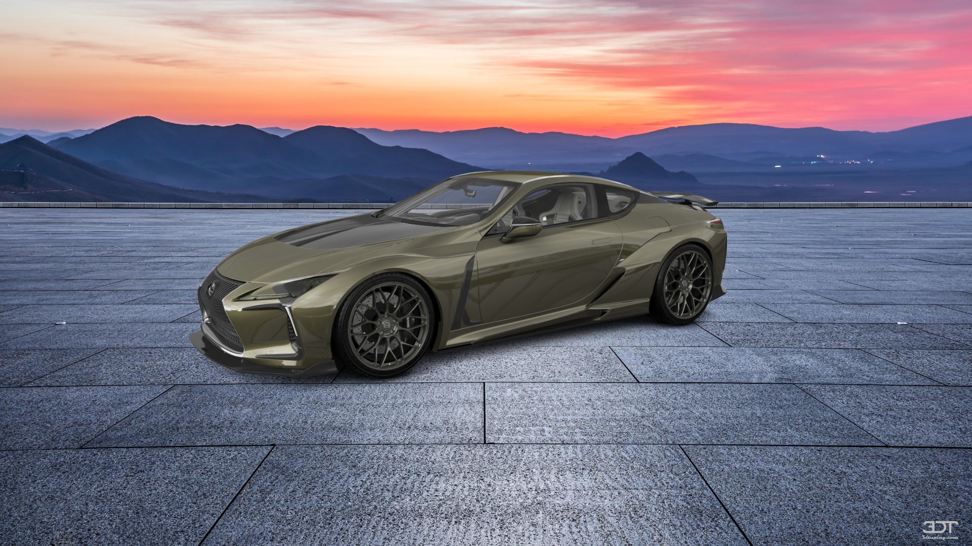 Lexus LC500 2 door fastback coupe 2017 tuning