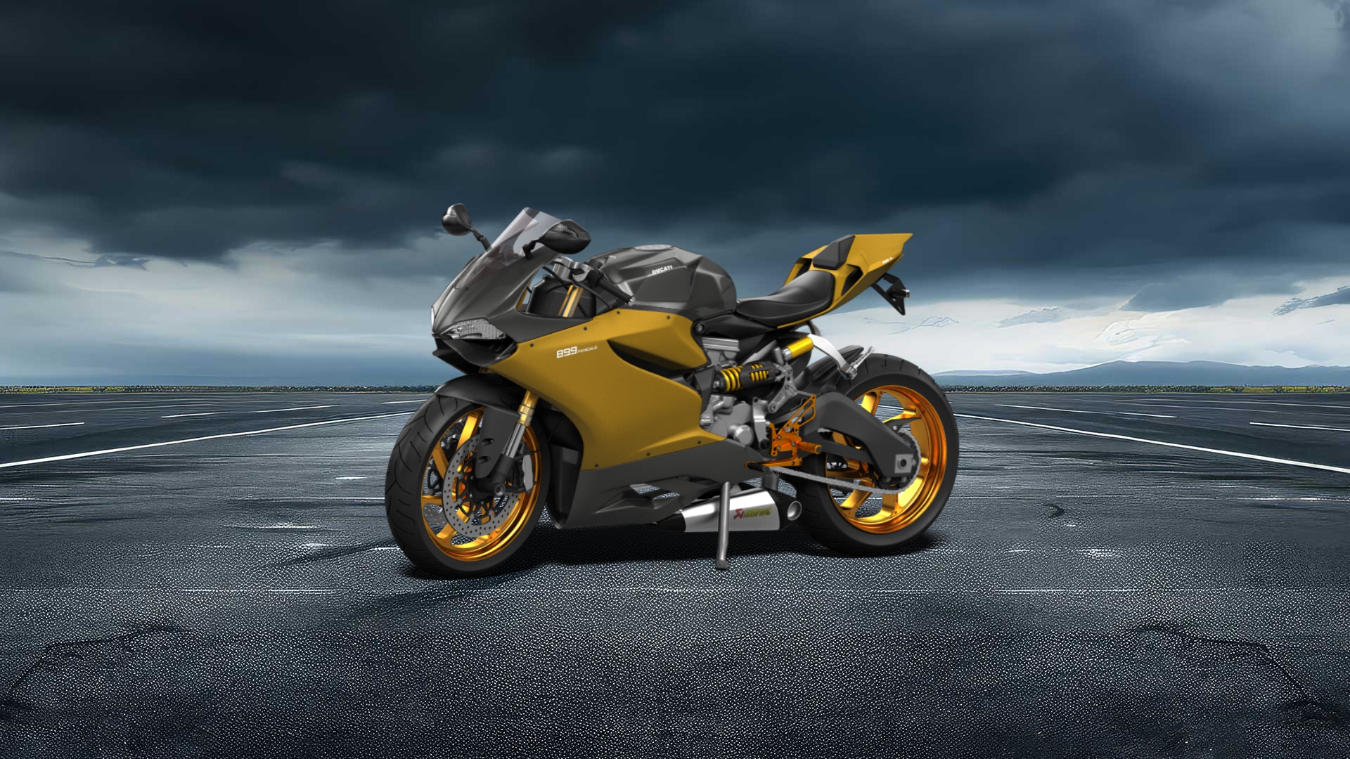 Ducati 899 Panigale Sport Bike 2015