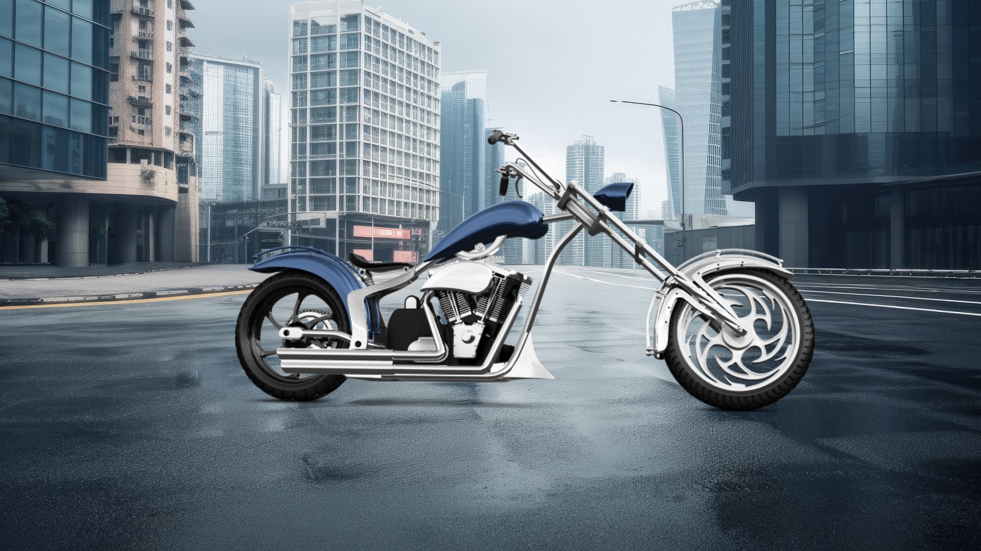 RedWhale8257's 2017 Custom Chopper custom build | 3DTuning