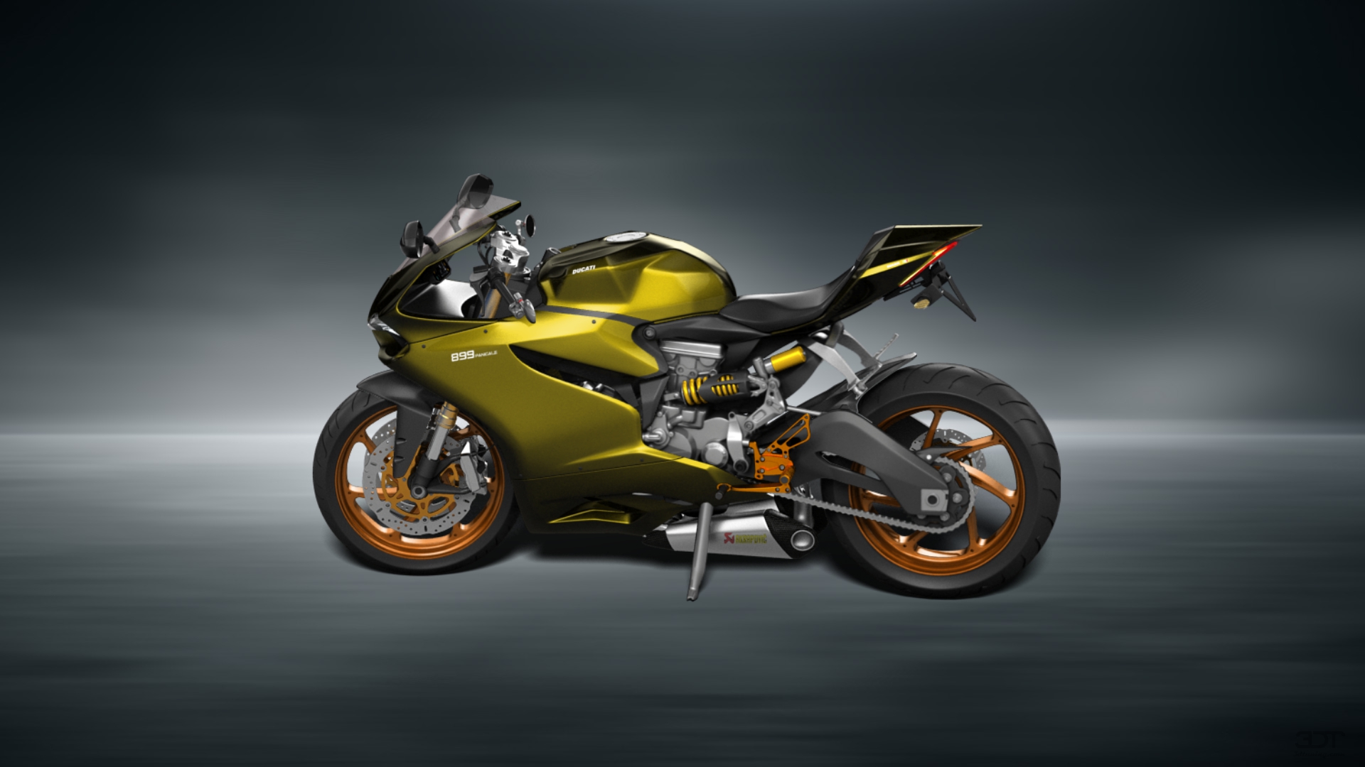 Ducati 899 Panigale Sport Bike 2015