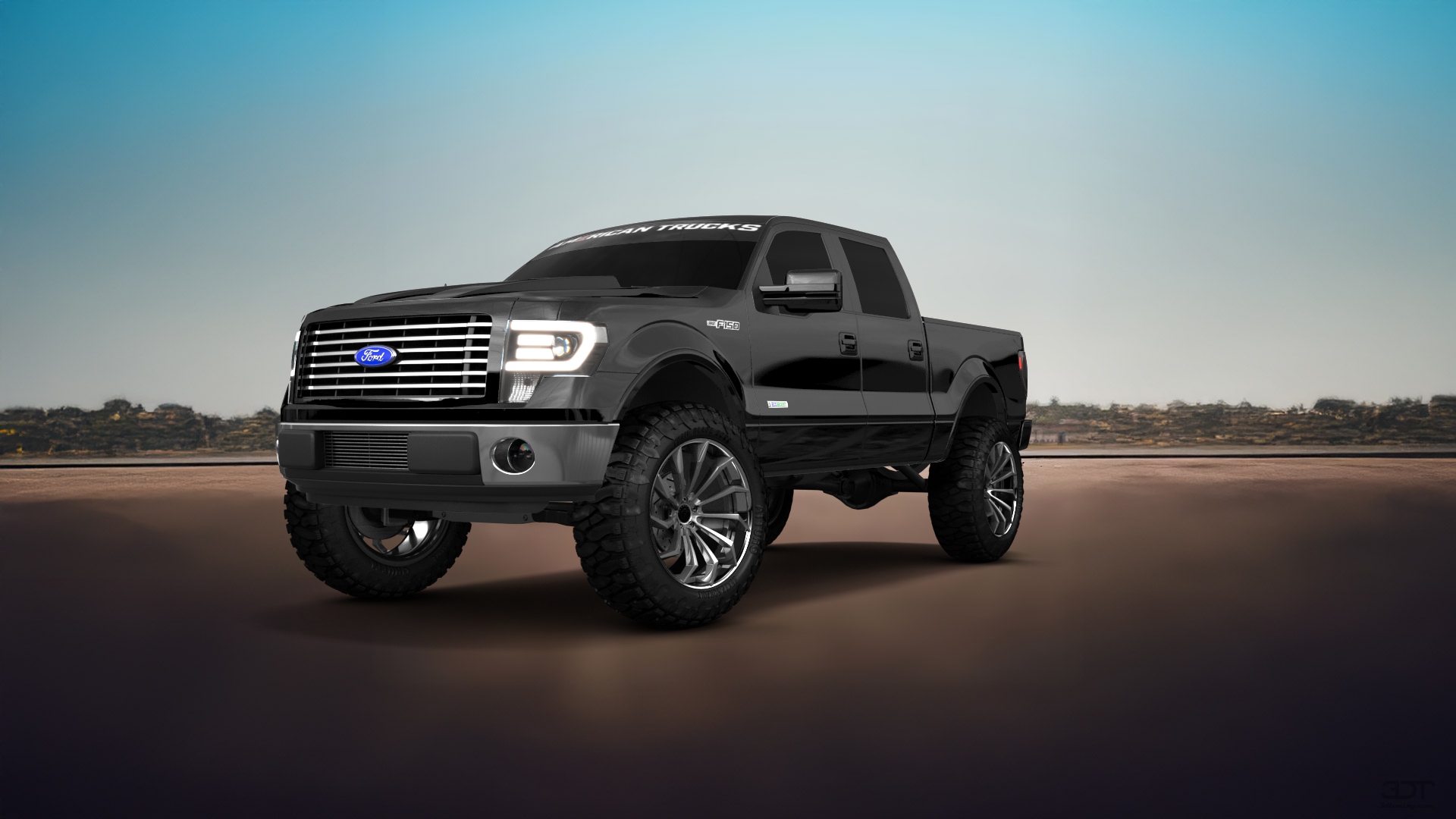Ford F-150 Crew Cab 4 Door pickup truck 2013 tuning