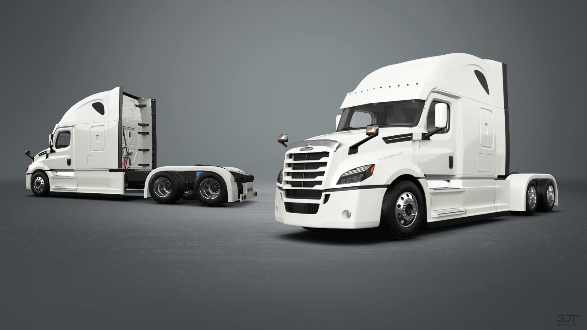 Freightliner Cascadia Sleeper Cab Truck 2018 tuning