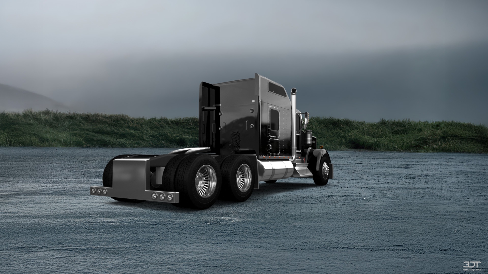 Kenworth W900 Sleeper Cab Truck 2015 tuning