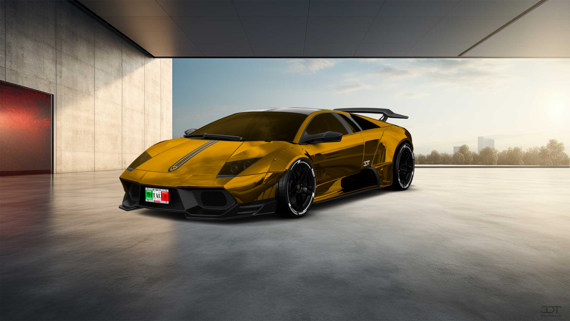 Lamborghini Murcielago 2 Door Coupe 2001 tuning