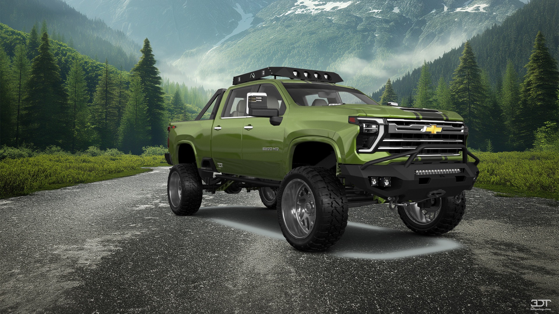 Chevrolet Silverado 2500 HD 4 Door pickup truck 2024 tuning