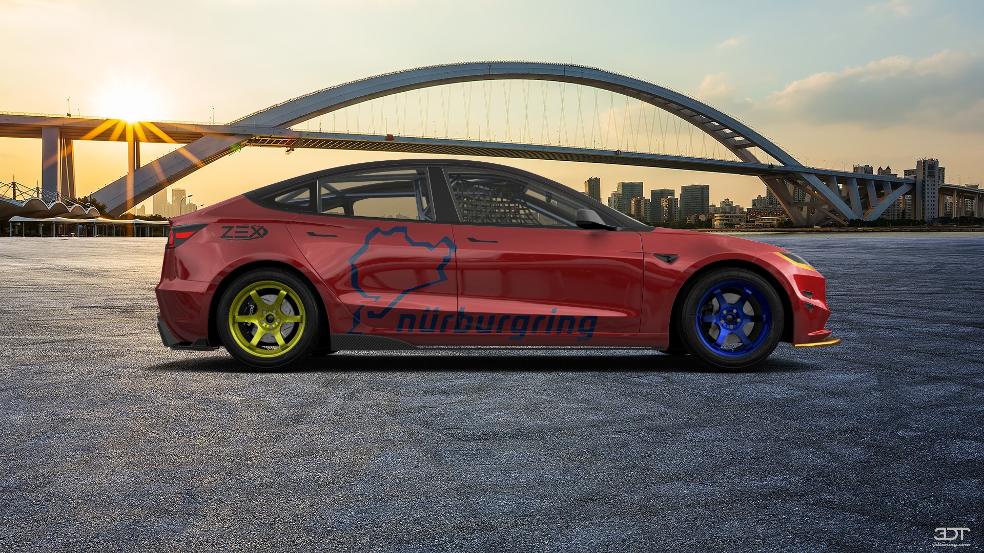 Tesla Model 3 4 Door Saloon 2023 tuning