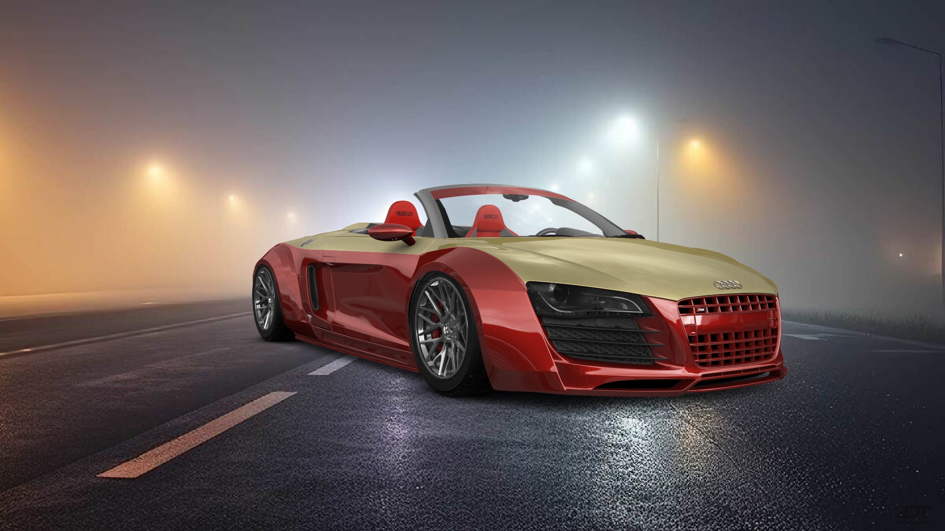 Audi R8 Spyder 2 Door Convertible 2008 tuning