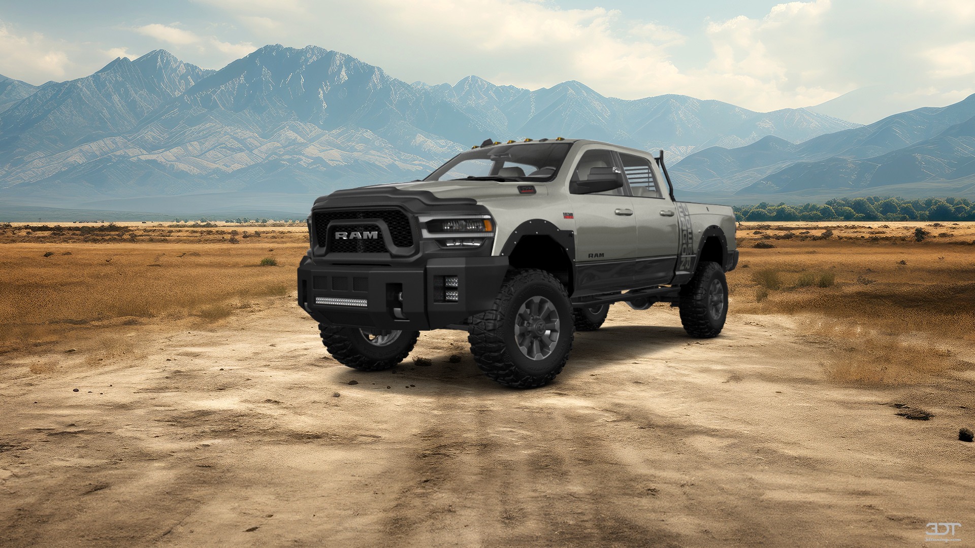 Dodge Ram 2500 4 Door pickup truck 2020 tuning