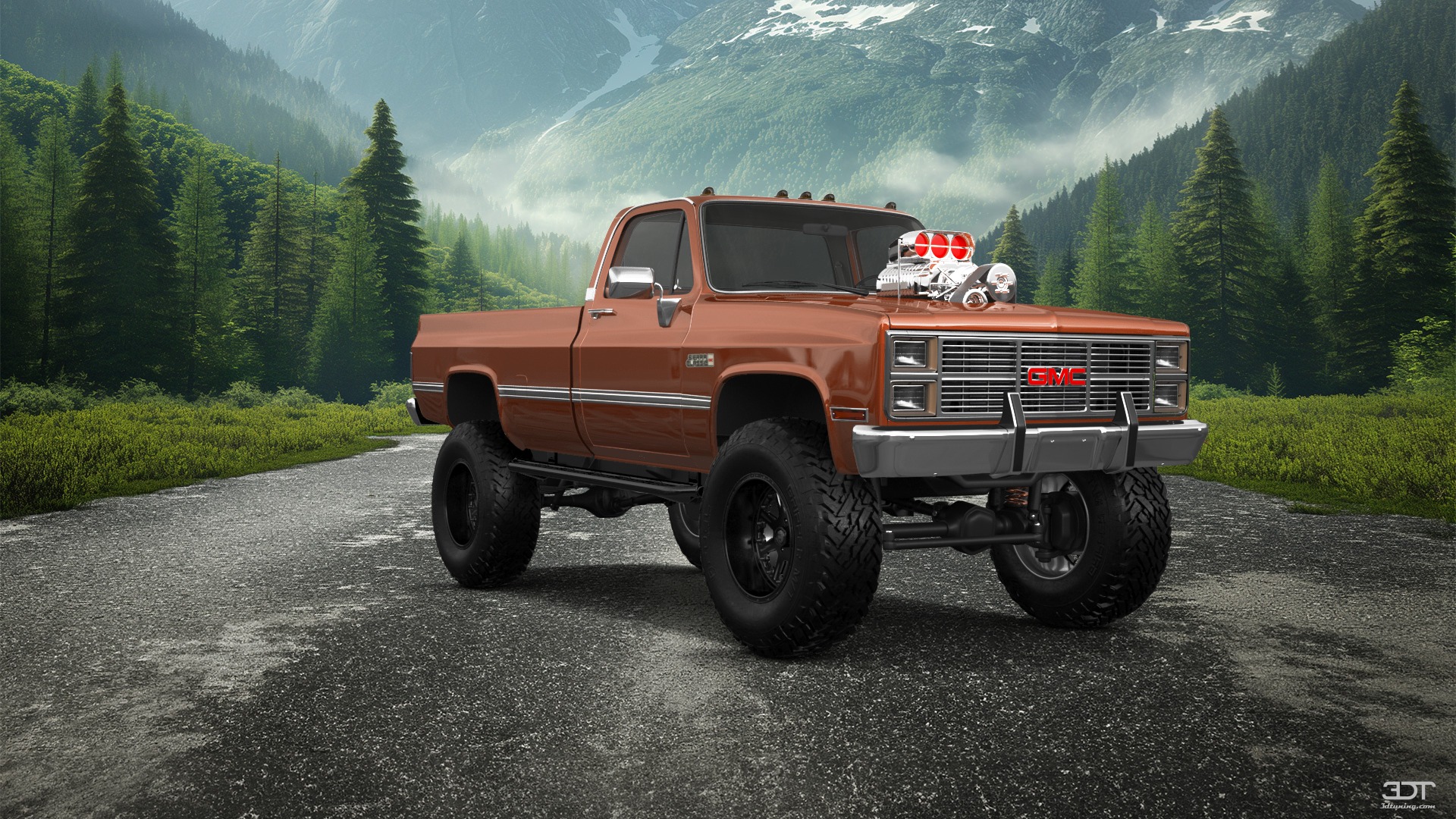 GMC Sierra 1500 2 Door pickup truck 1985