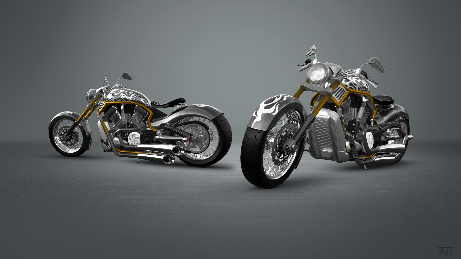 Harley-Davidson Custom Chopper Cruiser 2011 tuning