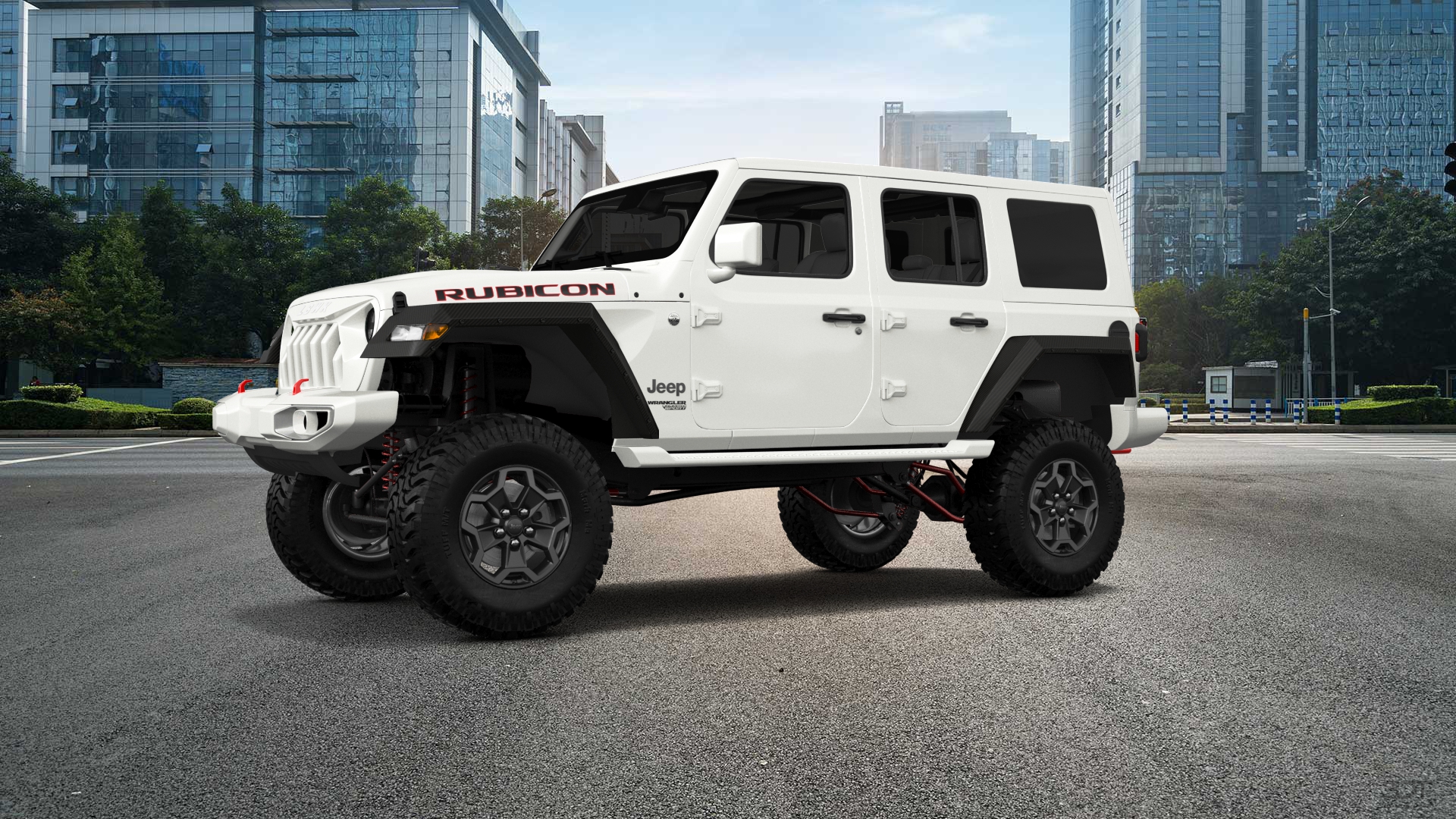 Jeep Wrangler Rubicon JL 4 Door SUV 2017 tuning