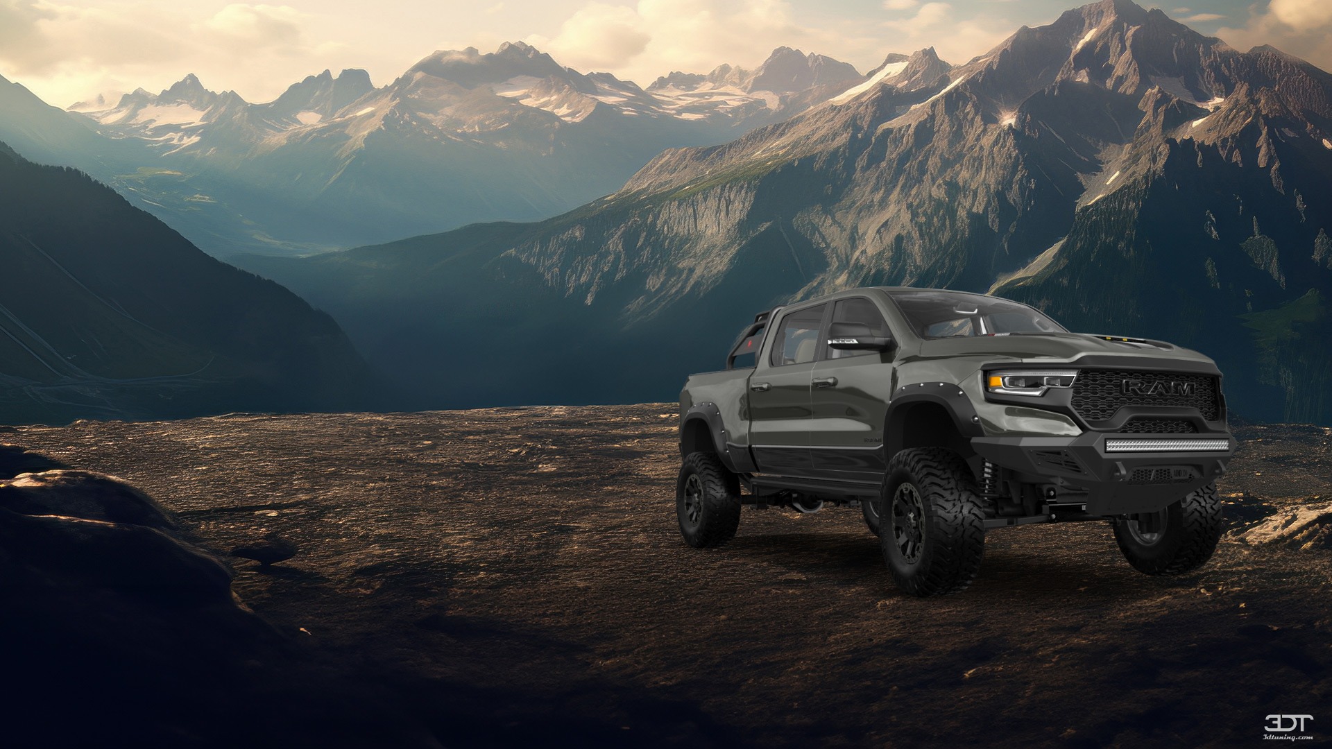 Dodge Ram 1500 TRX 4 Door pickup truck 2021 Images