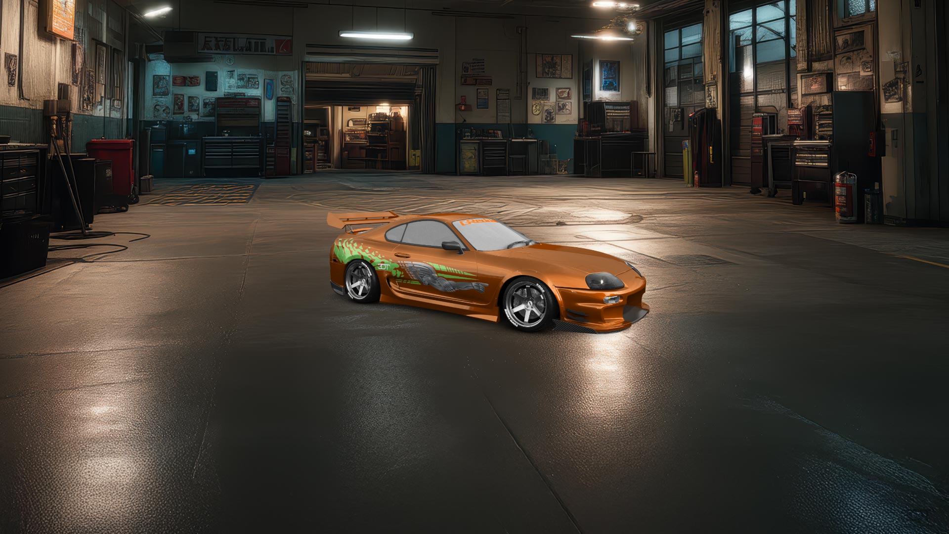 Toyota Supra 2 Door Coupe 2000 tuning