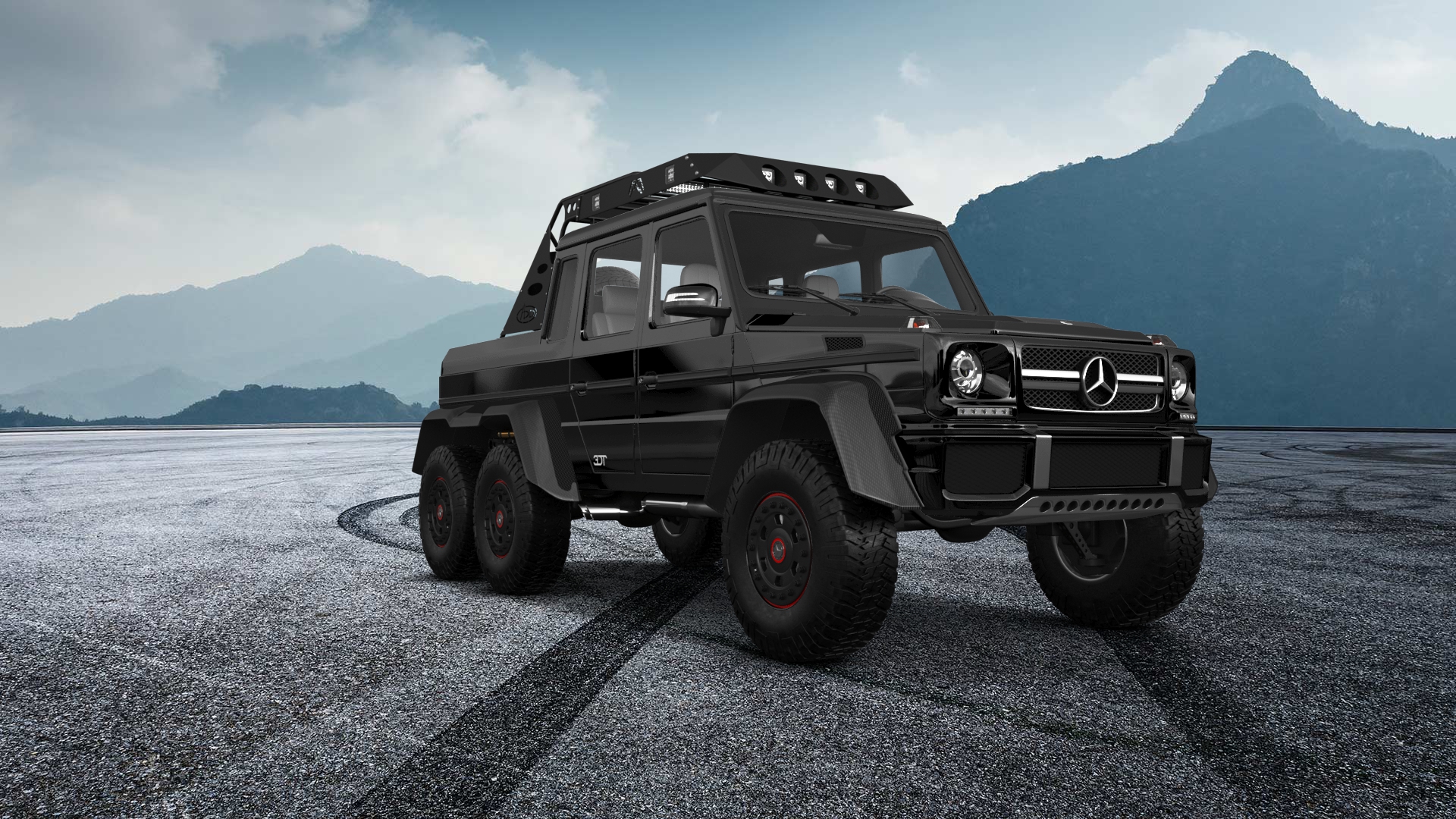 Mercedes G 63 AMG 6x6 4 Door pickup truck 2013