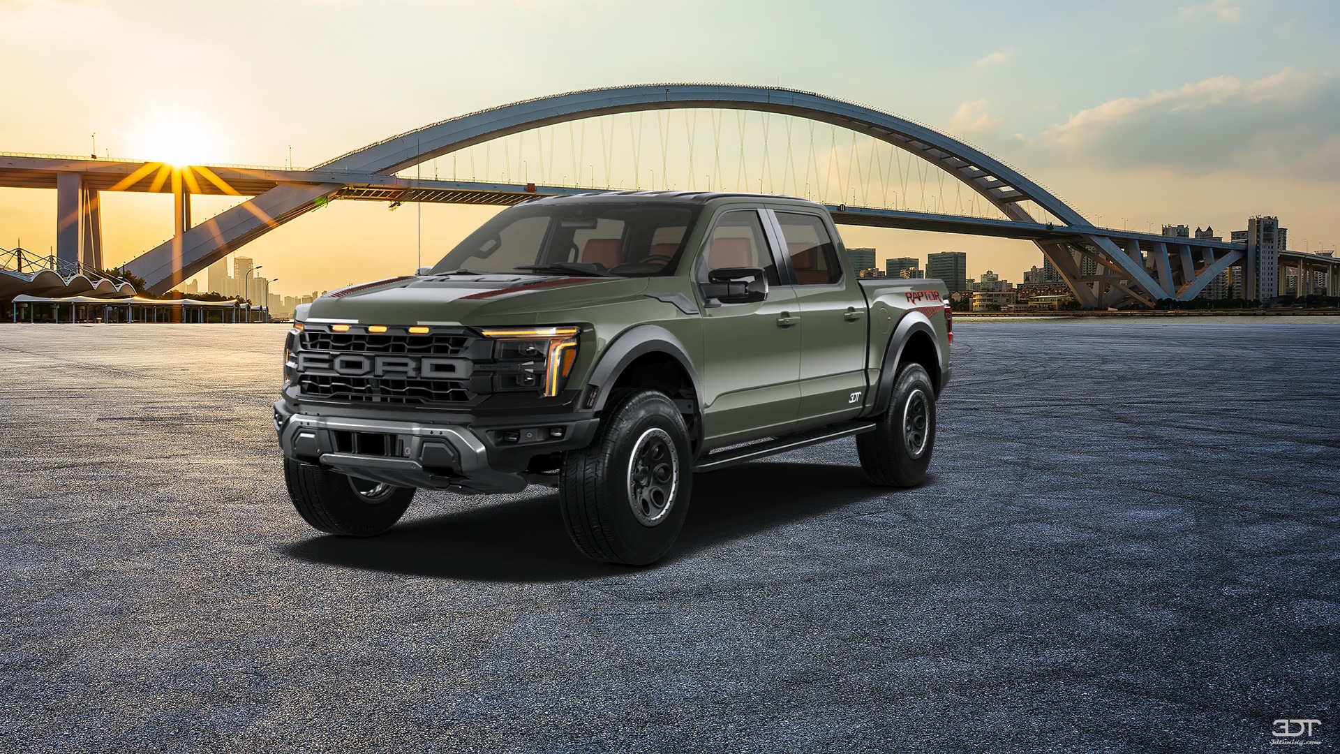 Ford F-150 Raptor 4 Door pickup truck 2024 tuning