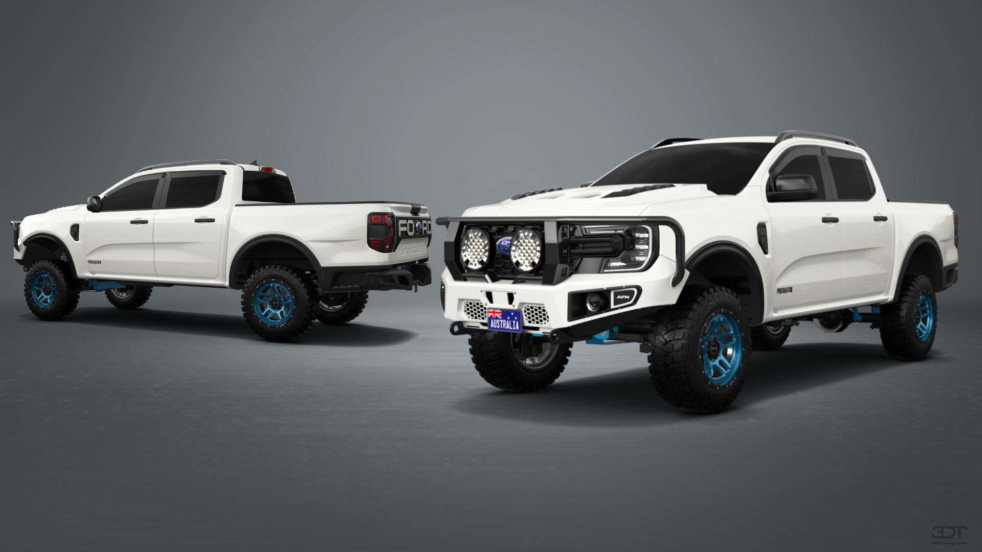 Ford Ranger 4 Door pickup truck 2022 tuning