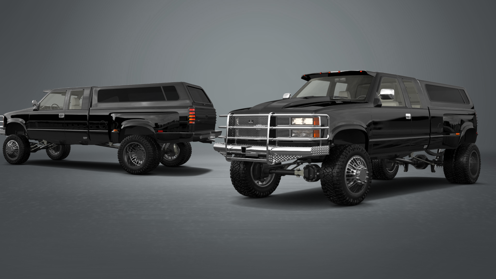 Chevrolet K3500 Extended Cab Pickup Truck 1988