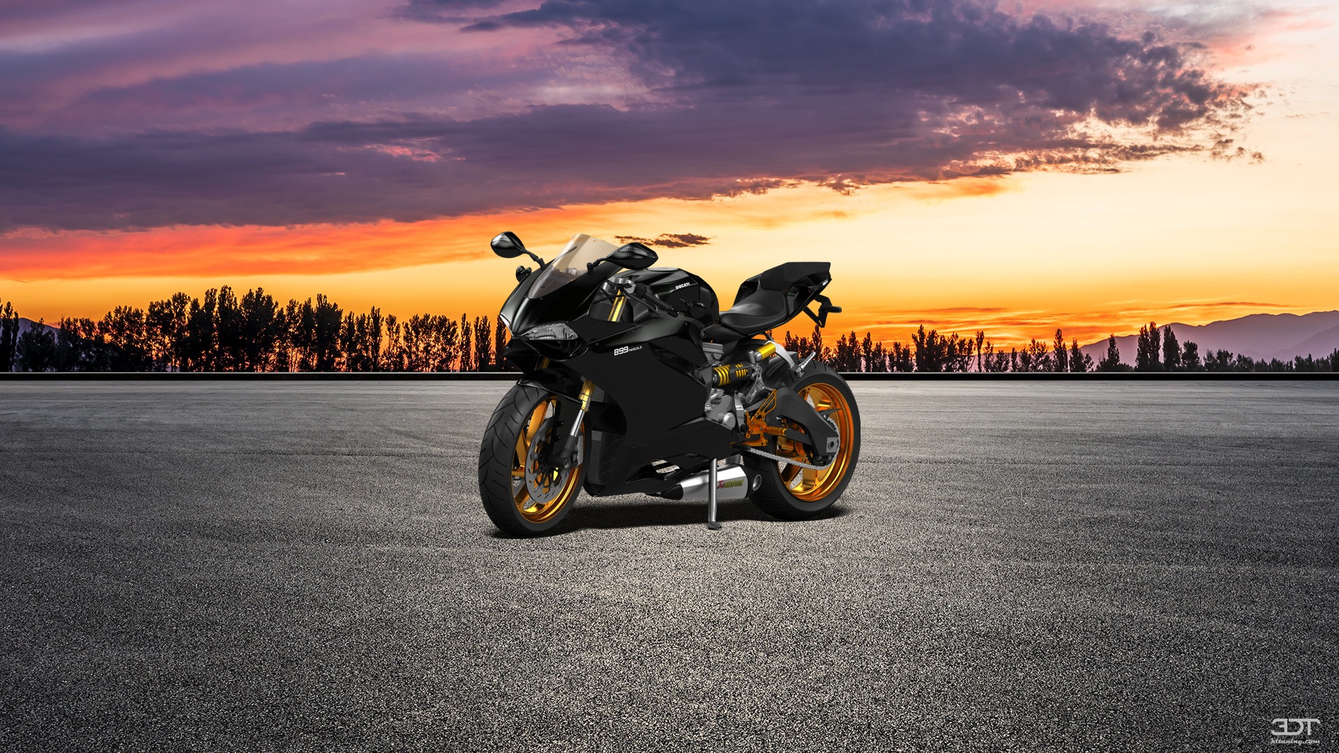 Ducati 899 Panigale Sport Bike 2015