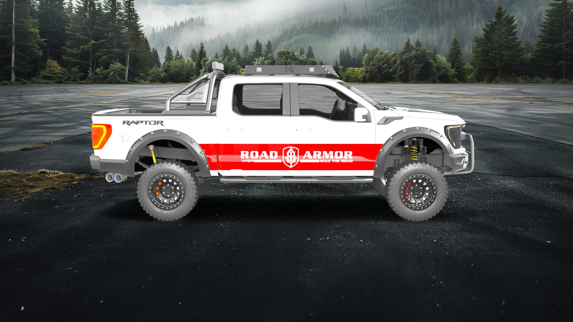 Ford F-150 Raptor 4 Door pickup truck 2021 tuning