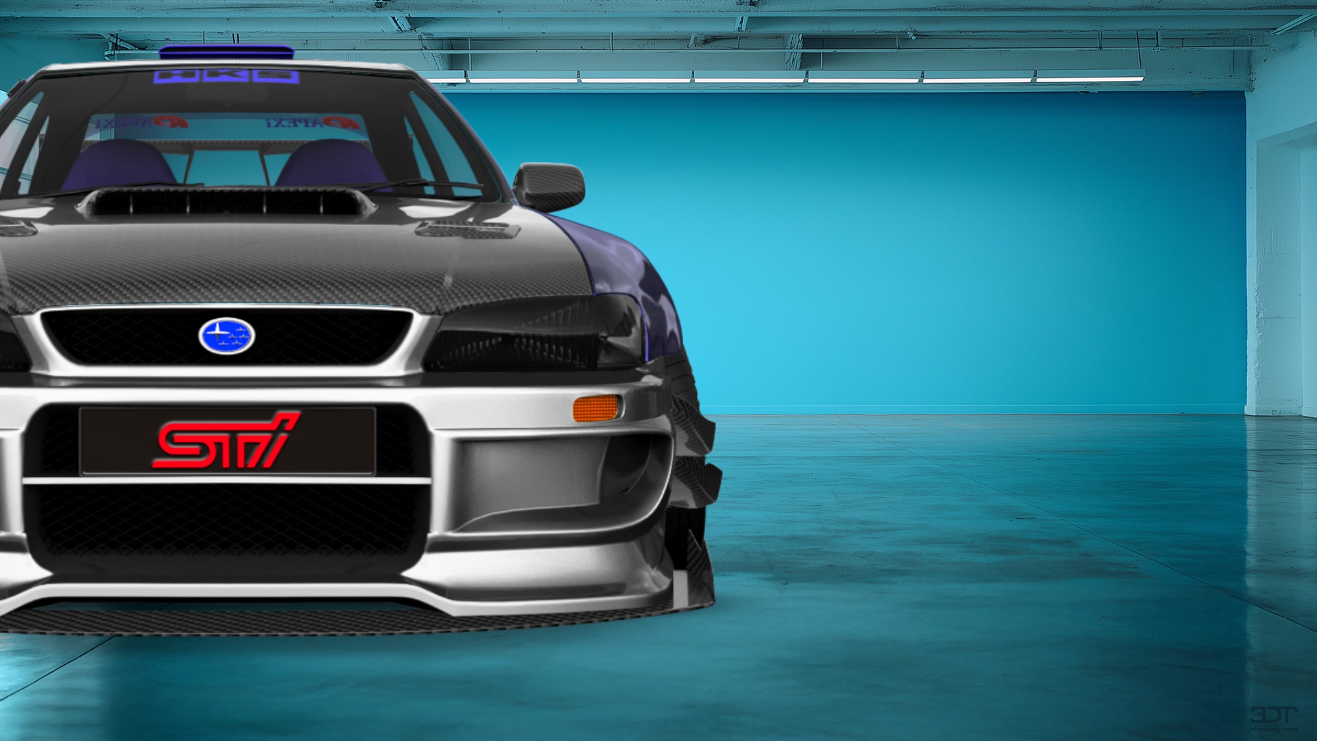 Subaru Impreza WRX STI 22B 2 Door Coupe 2000 tuning