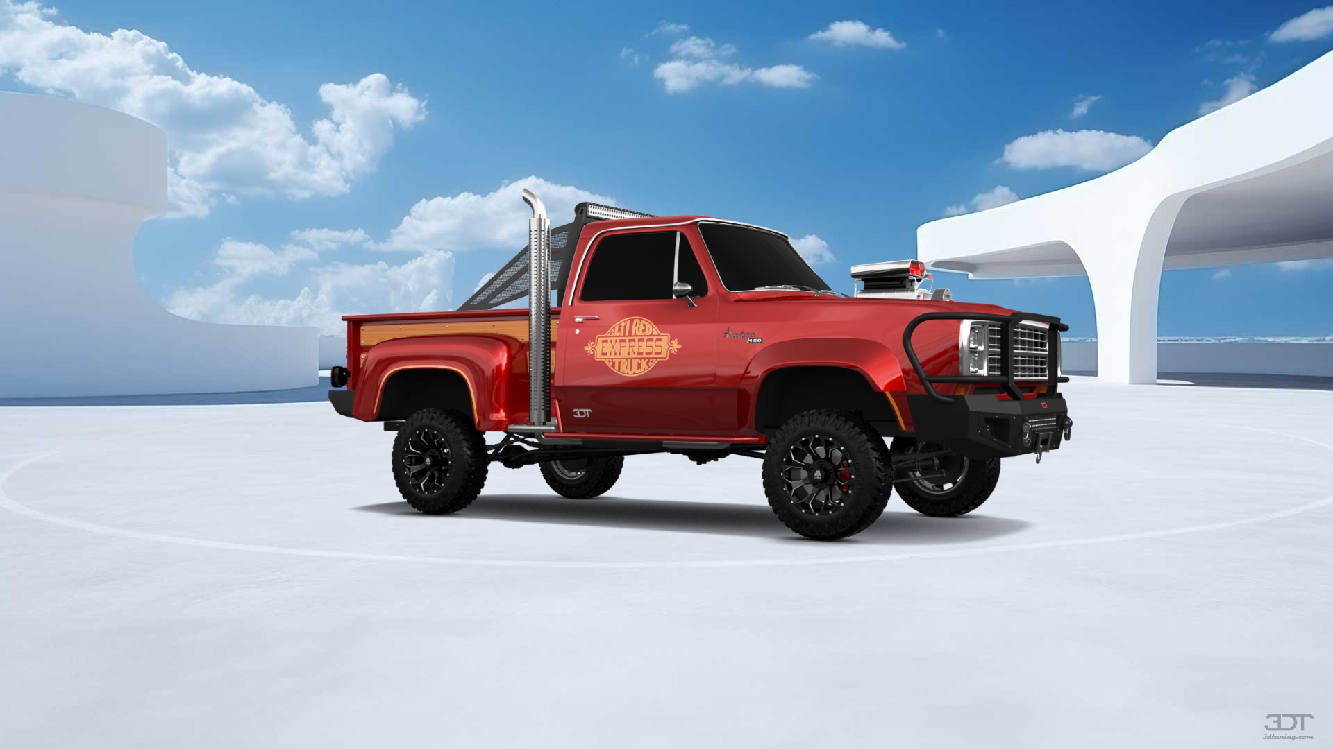 Dodge Lil Red Express 2 Door pickup truck 1979