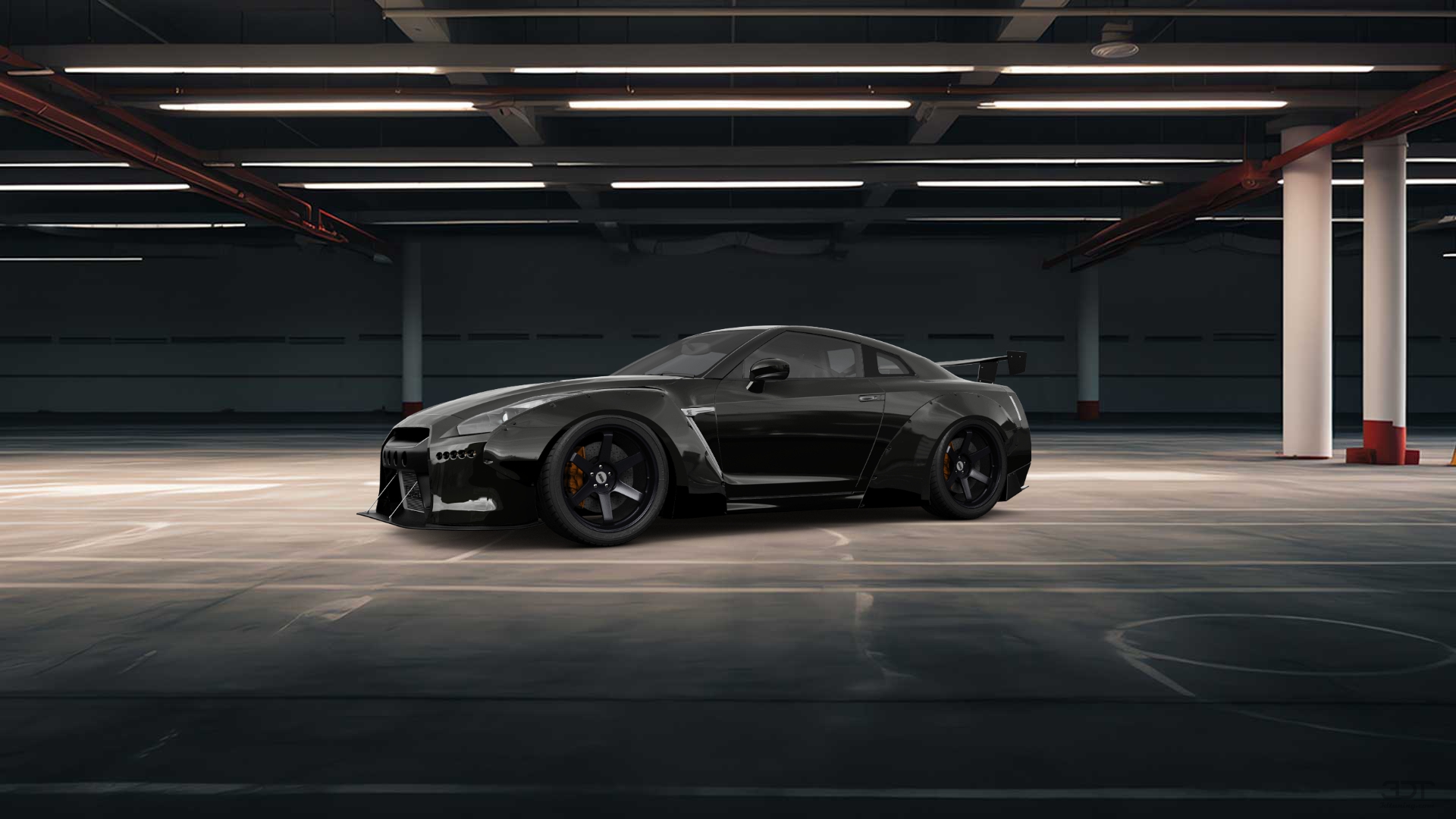 Nissan GTR Blackout