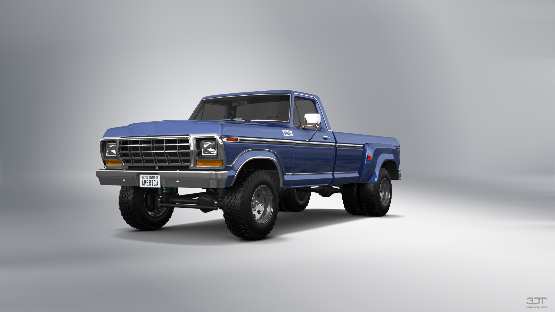 Ford F-350 Dually Regular Cab 2 Door pickup truck 1978 tuning