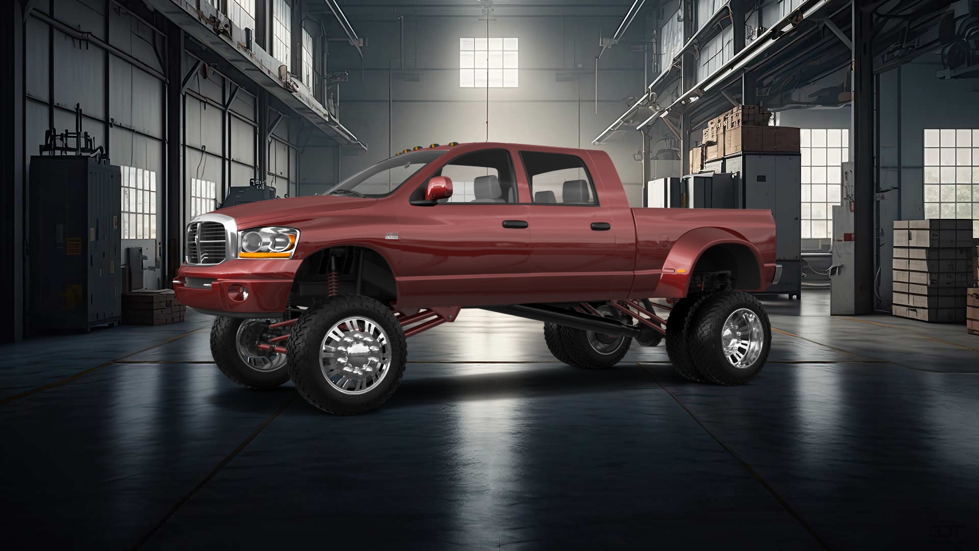 Dodge Ram 3500 Dually 4 Door pickup truck 2007 Images