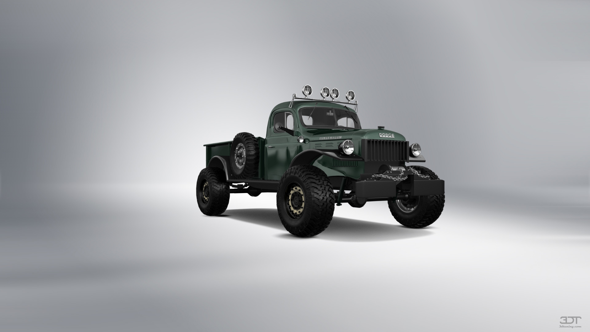 Dodge Power Wagon 2 Door pickup truck 1947 tuning