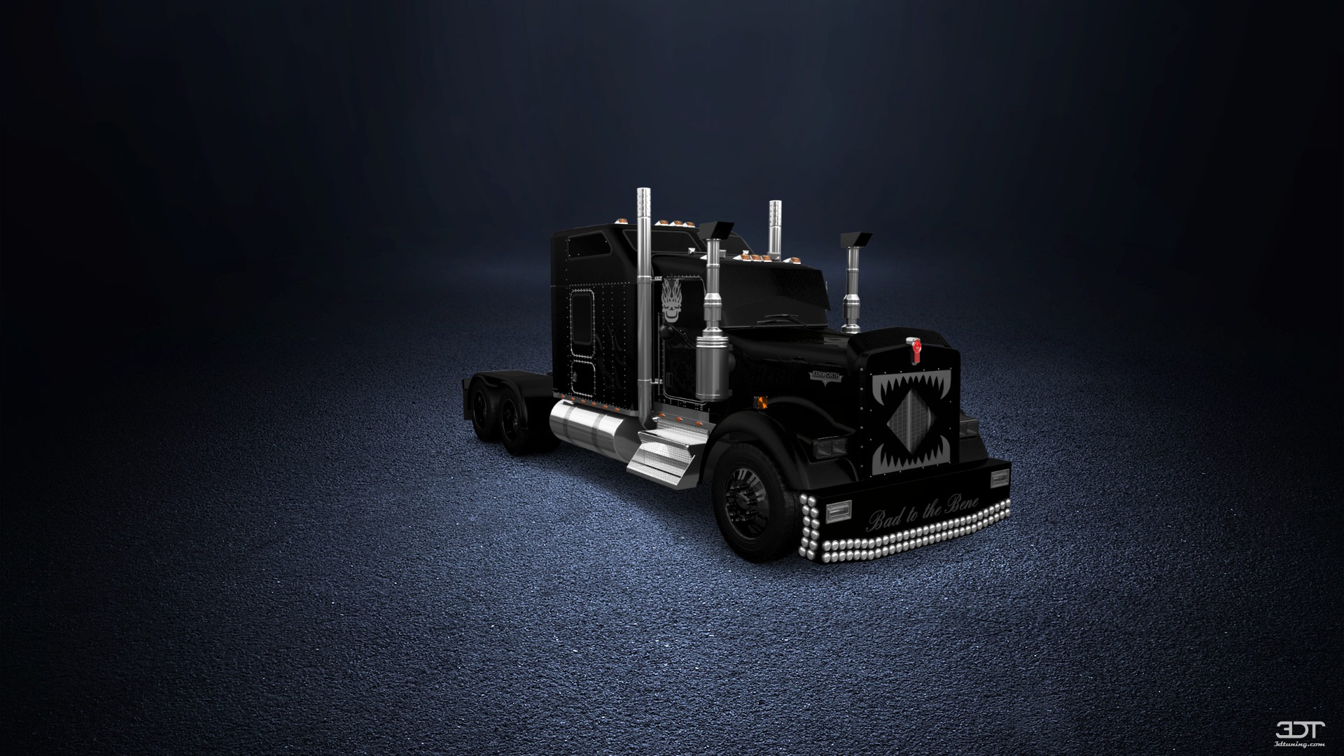 Kenworth W900 Sleeper Cab Truck 2015 tuning