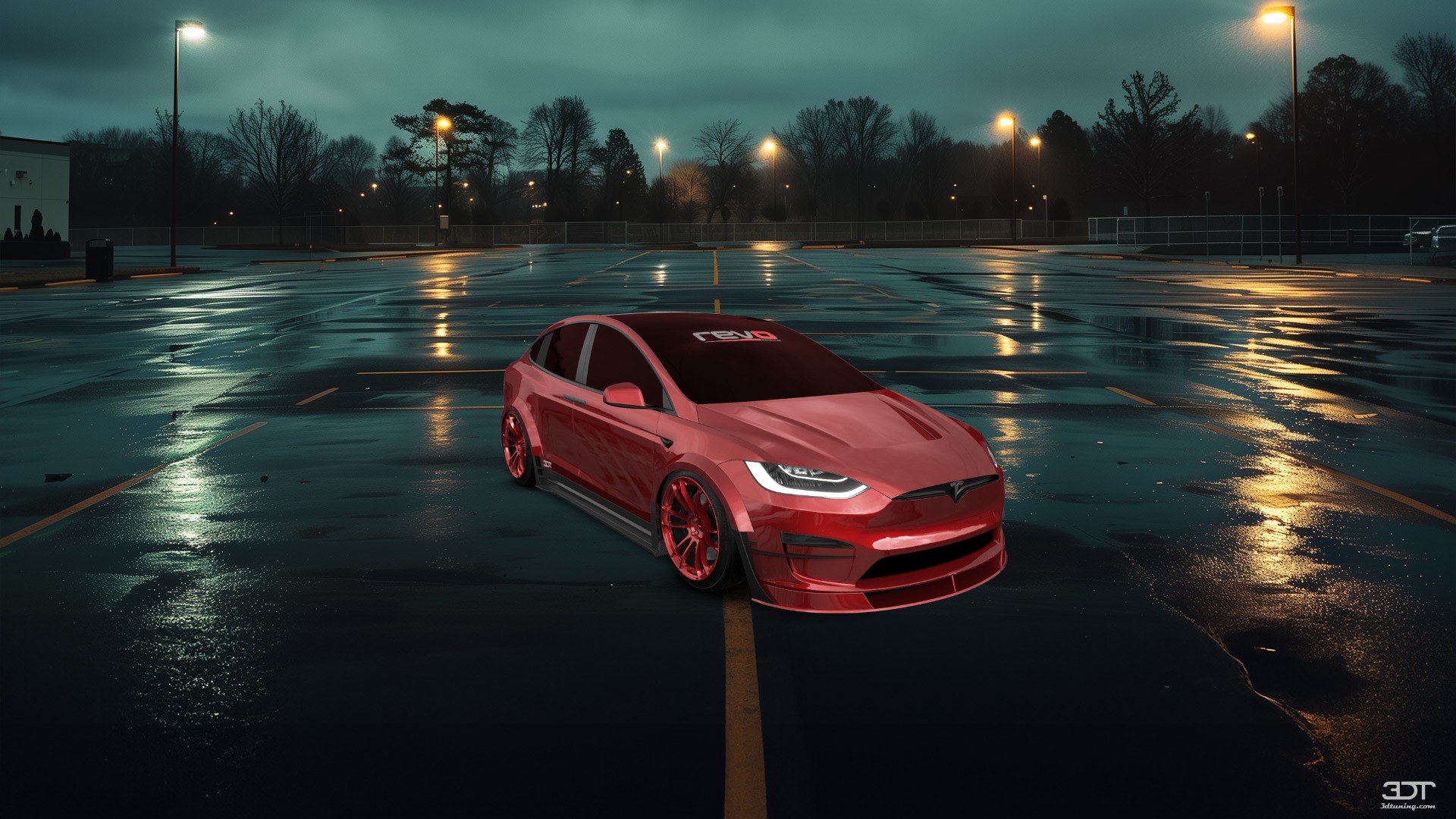 Tesla Model X 5 Door SUV 2024 tuning