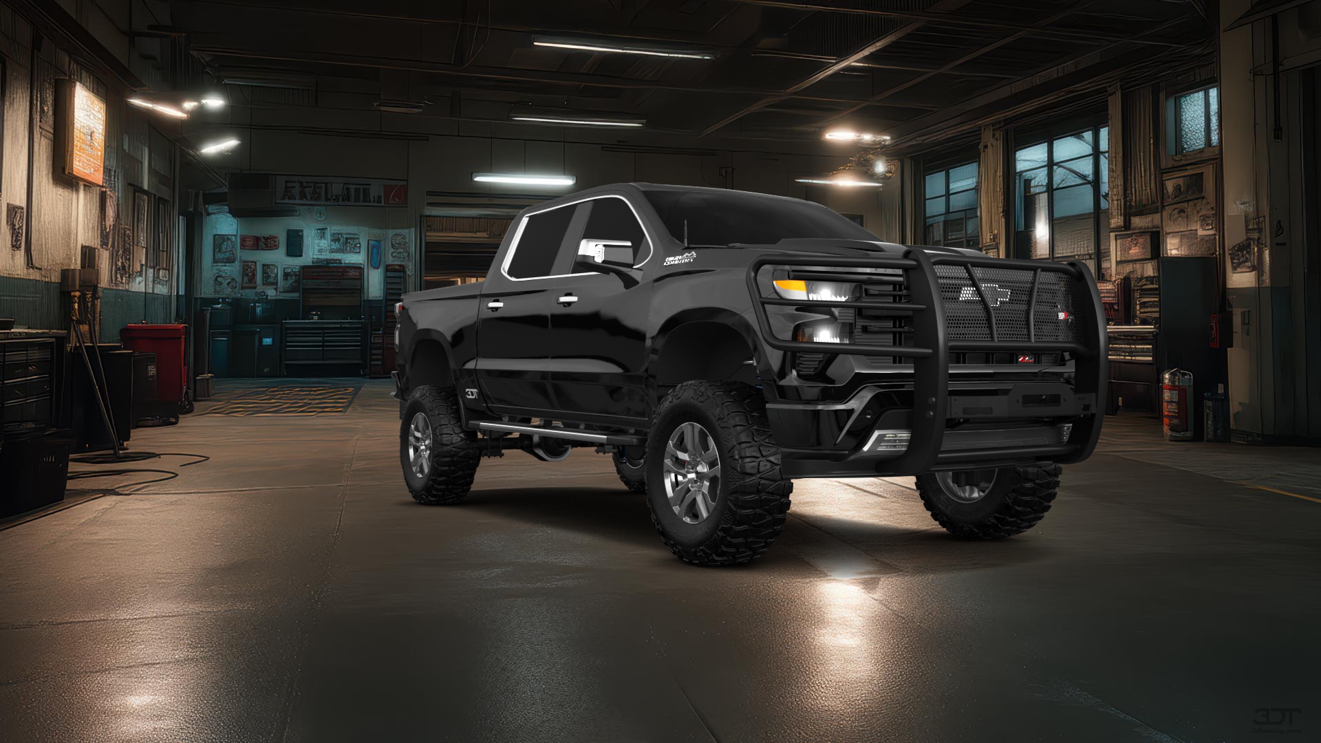 Chevrolet Silverado 1500 Crew Cab 5.8 ft box 4 Door pickup truck 2023 tuning