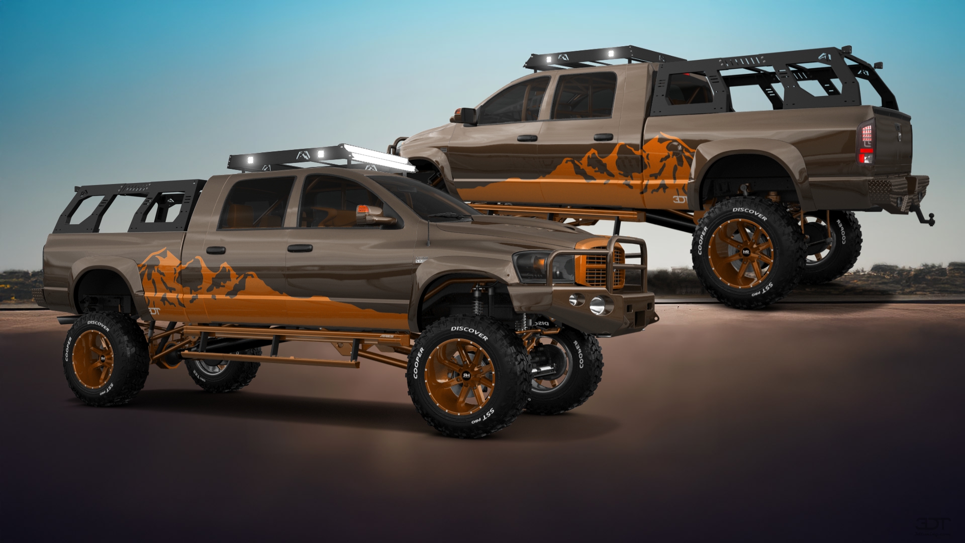 Dodge Ram 2500 4 Door pickup truck 2007 tuning